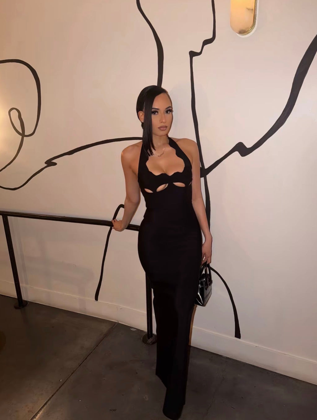 gianna halter dress